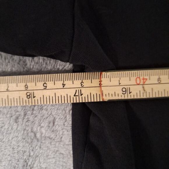 Loomstate for Chipotle Graphic T-Shirt Novelty Back Print Black Unisex Small - Picture 8 of 8